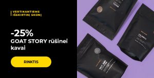 -25% GOAT STORY rūšinei kavai
