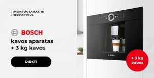 BOSCH kavos aparatas + 3 kg kavos
