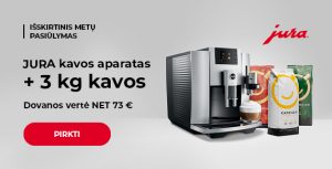 JURA kavos aparatas + 3 kg kavos