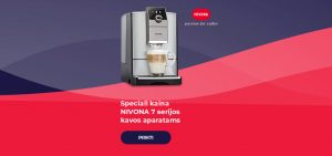 Speciali kaina NIVONA 7 serijos kavos aparatams