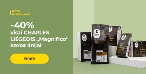 -40% visai CHARLES LIÉGEOIS „Magnifico“ kavos linijai