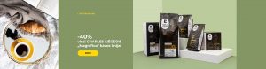 -40% visai CHARLES LIÉGEOIS „Magnifico“ kavos linijai