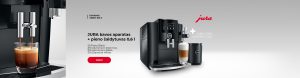 JURA kavos aparatas + pieno šaldytuvas 0,6 l