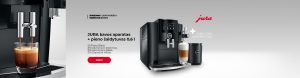 JURA kavos aparatas + pieno šaldytuvas 0,6 l