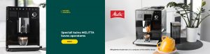 Speciali kaina MELITTA kavos aparatams