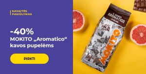 -40% Mokito AROMATICO kavos pupelėms