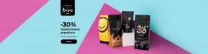 -30% visoms kavos pupelėms