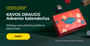 KAVOS DRAUGO Advento kalendorius