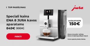 Speciali kaina E8 JURA kavos aparatams