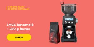 SAGE kavamalė + 250 g kavos