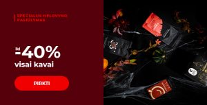 Iki -40% kavai