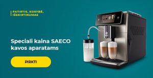 Speciali kaina SAECO kavos aparatams