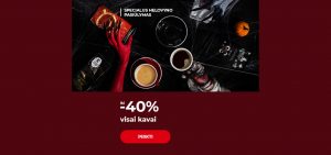 Iki -40% kavai