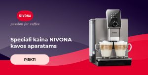 Speciali kaina NIVONA kavos aparatams