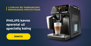 PHILIPS kavos aparatai už specialią kainą