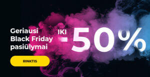 Geriausi Black Friday pasiūlymai