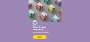 3+1 CHIATO kapsulėms