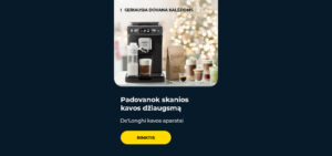 De'Longhi kavos aparatai
