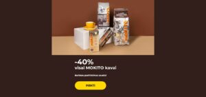 -40% visai MOKITO kavai