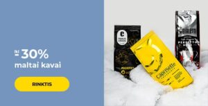 Iki -30% maltai kavai