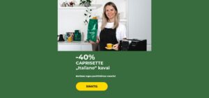 barista rekomenduoja italiano
