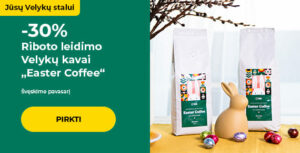 Riboto leidimo Velykų kava „Easter Coffee“