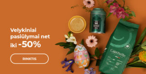 Velykiniai pasiūlymai net iki -50%