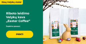 Riboto leidimo Velykų kava „Easter Coffee“