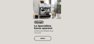 DE'LONGHI La Specialista kavos aparatai – aukščiausios kokybės kavai namuose