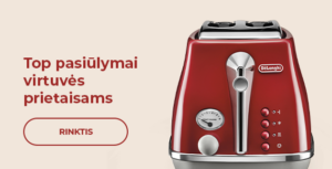 Top pasiūlymai virtuvės prietaisams