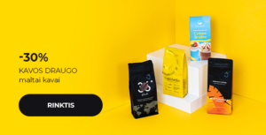-30% KAVOS DRAUGO maltai kavai