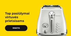 Top pasiūlymai virtuvės prietaisams