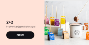 2+2 MoMe karštam šokoladui