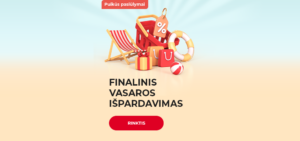 Finalinis vasaros išpardavimas