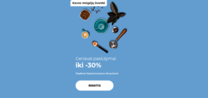 Geriausi pasiūlymai iki -30%