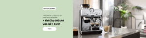 DE'LONGHI La Specialista Arte kavos aparatas + tirščių dėžutė vos už 1 EUR