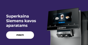 Superkaina Siemens kavos aparatams