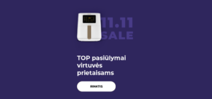 TOP pasiūlymai virtuvės prietaisams