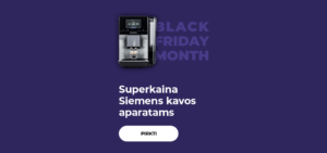 Superkaina Siemens kavos aparatams