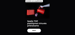 Spalio TOP pasiūlymai virtuvės prietaisams