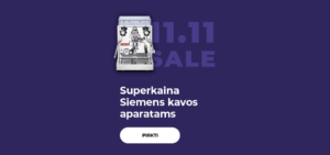 Superkainos populiariausiems kavos aparatams
