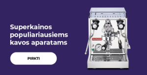 Superkainos populiariausiems kavos aparatams