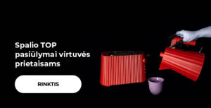 Spalio TOP pasiūlymai virtuvės prietaisams