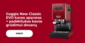 Gaggia New Classic EVO kavos aparatas + padėkliukas kavos grūdimui dovanų