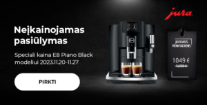 Speciali kaina E8 Piano Black modeliui 2023.11.20-11.27