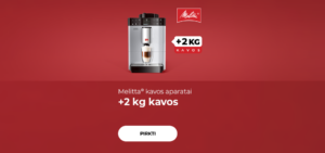 Melitta® kavos aparatai + 2 kg kavos