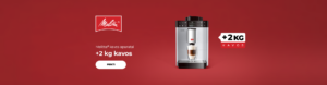 Melitta® kavos aparatai + 2 kg kavos