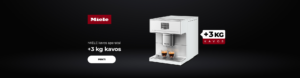 MIELE kavos aparatai + 3 kg kavos
