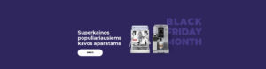 Superkainos populiariausiems kavos aparatams