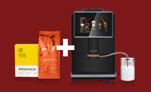 Dr. Coffee C11 kavos aparatas + priežiūros rinkinys ir kava dovanų